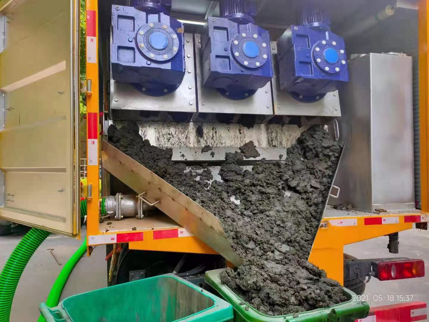 龙潭化粪池清掏城市维护站-泥浆净化干湿分离处理